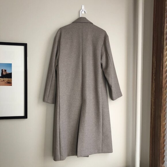 MANGO Handmade Oversized Wool Coat NWT - Picture 3 of 10